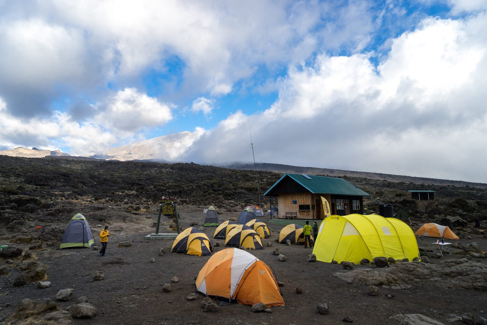 Shira 2 Camp Glacial Streams