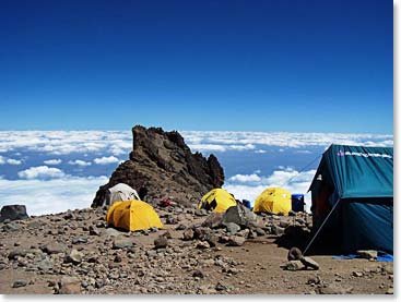 Lava Tower Monolith Kilimanjaro